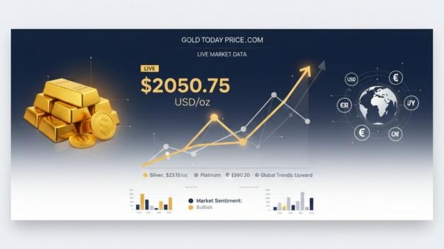 Gold Today Price – Latest Rates and Global Forecast